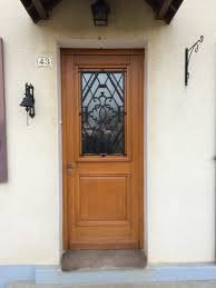 Photos De Realisations De Portes D Entrees En Bois Metz Nancy Longwy Thionville Verdun Menuiserie Collin Nancy Metz Longw Porte Entree Bois Bois Entree