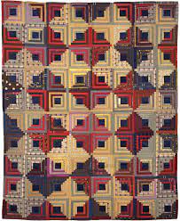 Quilt historians found that the log cabin design became popular in 1863, when the union army was raising money for the civil war by raffling quilts. Worn Through Exhibitions Log Cabin Quilt Pattern Log Cabin Quilts Log Cabin Quilt