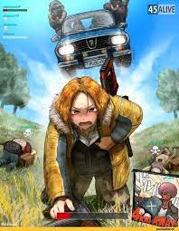 Good Bye Babe Funny Games Anime Military Anime
