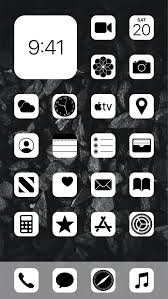 Aesthetic White Ios 14 App Icons Pack 108 Icons 1 Colors White Icons Aesthetic Ios Home Screen Pack App Icon Iphone App Design Black App