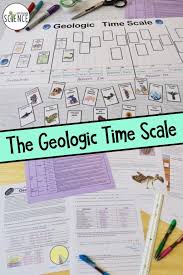 This Geologic Time Scale Activity Provides Excellent Instruction On Tearth S History And The Evoluti Geologic Time Scale Middle School Science Science Lessons
