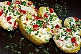 Schnelle Pizza Ofenkartoffeln Von Anya1983 Chefkoch Rezepte Ofenkartoffel Ofenkartoffel Rezept
