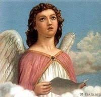 Image Angels 04 صورة ملاك يصلي Vintage Roses Seven Archangels Victorian Art