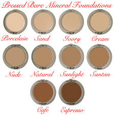 Bare Mineral Pressed Foundation Cosmetic Makeup