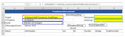 Wir stellen den sverweis im detail vor, inclusive video und übungsdatei zum runterladen. Alle Stundenruckmeldungen In Einer Datei Projektzeiten Erfassen Und Auswerten Mit Microsoft Excel