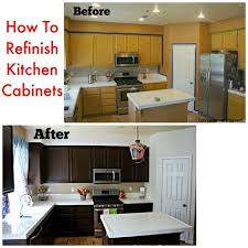 How To Refinish Your Kitchen Cabinets Finish Kitchen Cabinets Redo Kitchen Cabinets Refinish Kitchen Cabinets