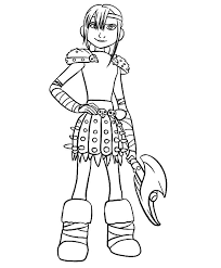 Use your mouse to color online the picture «viking warrior wearing a horned helmet », or print out a black & white coloring sheet and color it with your crayons & paints! Viking Lady Warrior Astrid In How To Train Your Dragon Coloring Pages Coloring Sky