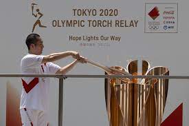 It is always an honor to escort the flame of hope through san jose during the law enforcement torch run for special olympics and raise money while doing it. Low Key Arrival For Olympic Torch In Tokyo Before Journey To Opening Ceremony