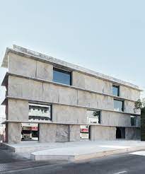 Nieuwpoortkade 2a 1055 rx amsterdam the netherlands. Sand Casted Concrete Facade Clads Anne Holtrop S Green Corner Building In Bahrain