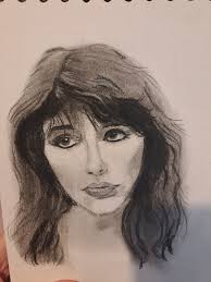 Still practicing drawing people can you guess who this is? 😁💕