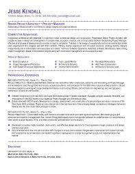 Architect resume template October 2021