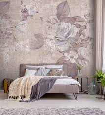 Basta poco per cambiare la faccia della tua camera da letto. Il Fiore Di Dorian Carta Da Parati Camera Da Letto