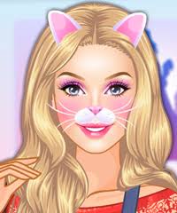 free barbie make up games for