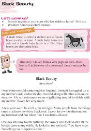 Grade 4 Reading Lesson 7 Short Stories Black Beauty Reading Lessons Reading Comprehension Lessons English Short Stories