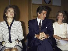 The first wedding photos have emerged of the latest kennedy family wedding, as jfk and jackie kennedy's granddaughter tatiana schlossberg ties the knot. Jacqueline Kennedy Onassis And Her Children John F Kennedy Jr And Caroline Kennedy Schlossberg Premium Photographic Print Allposters Com
