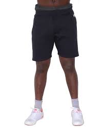 Le Breve Mens Jersey Henry Shorts In Navy