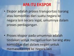 Kegiatan Ekspor Dan Impor Ppt Download