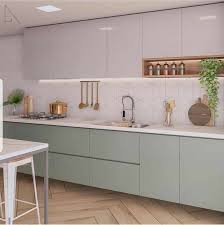 Verde Menta Na Decoracao Cozinhas Modernas Armario Cozinha Design De Cozinha