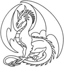 Sapphire Dragon Dragon Coloring Page Dragon Quilt Coloring Pages