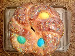 Italian easter bread is rich with symbolism, baked in the shape of a. Family Recipe Italian Easter Bread Pane Di Pasqua Italian Sons And Daughters Of America Italian Easter Bread Easter Bread Italian Easter