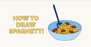 Many forms of pasta are available, such as long pasta, short pasta, minute pasta, egg pasta, fresh pasta, and pasta al forno. How To Draw Spaghetti Really Easy Drawing Tutorial
