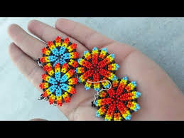 Boncuk Isi Calismalarim Beading Necklace Bracelet Earring Panosundaki Pin