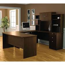 Costco Palmer U Shape Workstation With Assembled Pedestal Office Furniture Suite Home Office Design Home Office Desks