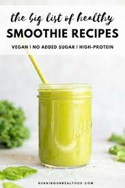 Healthy Breakfast Smoothie Recipes Smoothie Recipes Healthy Breakfast Kale And Spinach Smoothie Healthy Breakfast Smoothies