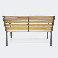 Dixie seating spencer fireside backless bench. 49 94 Eur Garden Bench Park Seat Anne Wood Steel In Park Design Outdoor