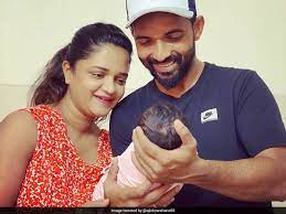 Ajinkya rahane complete bio & career. Ajinkya Rahane Wife Radhika Dhopavkar Share Adorable Picture Of Newborn Daughter On Twitter Cricket News