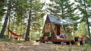 30 beautiful diy cabin plans you can actually build. A Tiny A Frame Cabin That Cost Just 880 And Three Weeks To Build