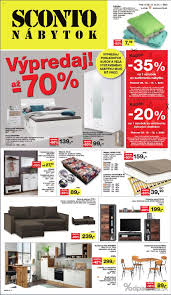 The enterprise currently operates in the home furnishings stores sector. Sconto Nabytok Letak Platny Do 21 1 2020 Letakovo Sk