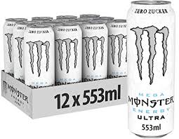 · a lighter tasting, less sweet, citrus flavor sparkling . Monster Energy Ultra White 12x553 Ml Einweg Dose Zero Zucker Und Zero Kalorien Wiederverschliessbar Amazon De Lebensmittel Getranke