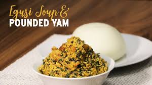 Moreover, you may serve this dish with fufu or any other appropriate carbohydrates. How To Make Egusi Soup And Pounded Yam Sympli Youtube
