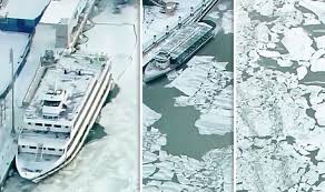 Chicago weather, today temperatures forecasts & reports. Chicago Weather Aerial Footage Records Shocking Impact Of Brutal Cold On Midwest Capital Weather News Express Co Uk