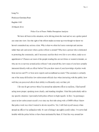 Here are a few examples: Exploratory Essay Rough Draft Police Brutality Use Of Force