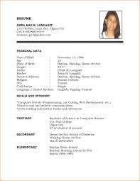 For example, the chronological cv, which is the most common of them all, is used to emphasise an applicant's employment history.it starts by listing their professional experience in reverse chronological order (that is, with their most recent. Sample Of Cv For Job Application Cv Format Pick The Right Format For Your Situation Aletha S Channel