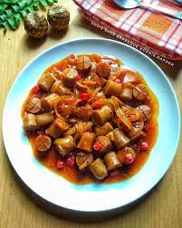 Resep Sosis Saus Barbeque Oleh Orange Cooking Recipe Resep Sosis Memasak Saus Bbq