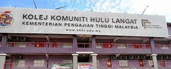 Kolej komuniti hulu selangor no. Kolej Komuniti Hulu Langat Mycompass