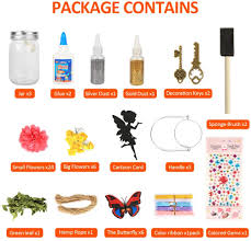 Christmas lights are not just for the holidays. Buy Cedita Fairy Lantern Craft Kit For Kids Jar Night Light Christmas Decorations 3 Diy Fairy Lantern Set Gifts For Girls Age 6 And Up Online In Vietnam B08md6cx2k