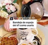 Ideas de decoración con la bandeja de espejo de Tiendas D1