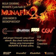 Mau nonton film bioskop 21 online indoxxi lk21 layarkaca21 munafik 2 (2018) subtitle indonesia, tanpa harus ke bioskop mengingat masih pandemi covid 19. Kakimuvee Munafik 2 Mencipta Sejarah Sebagai Filem ÙÙŠØ³Ø¨ÙˆÙƒ