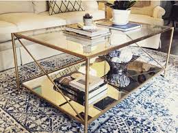 By convenience concepts (2) $ 113 71. Iris Gold Leaf 2 Shelves Coffee Table Glass Coffee Table Decor Coffee Table Coffee Table Square