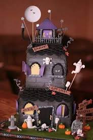 Gateau Maison Hantee Haunted House Cake House Cake Halloween Cakes