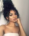 Step By Step Curly Messy Bun