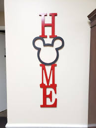 Soak your troubles away bath words bathroom vinyl decor decal wall lettering 16. Wood Mickey Home Sign Disney Gallery Wall Decor Etsy Disney Room Decor Disney Home Decor Gallery Wall Decor