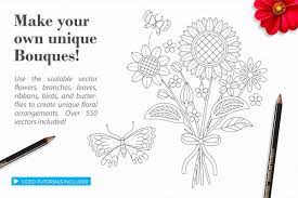 I will add more flat design illustrations in future. Floral Bouquet Mandala Creator Mandala Creator Vector Flowers Floral Bouquets
