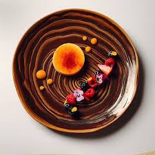 White Chocolate Creme Brulee With Berries Steelite Dishdrama Bachour Theartplating Chefstalk Gastroart Creme Brulee Desserts Food Chocolate Creme