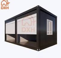DYCE1 Mobile Flat Pack Container House Modular Temporary Shipping Container  Prefab Garage for Car