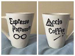 Harry Potter Coffee Mug Espresso Patronum Accio Coffee Tassen Bemalen Kaffeetassen Geschenkideen